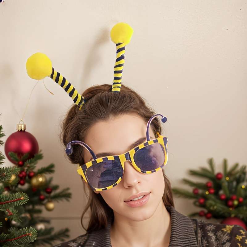 Kids Glasses Style 2Pcs Small Ladybug Set