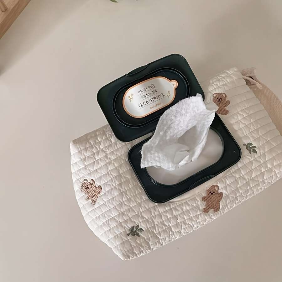 Car Tissue Box Color Leaf Bear   Without Lid   Size 14x7x14