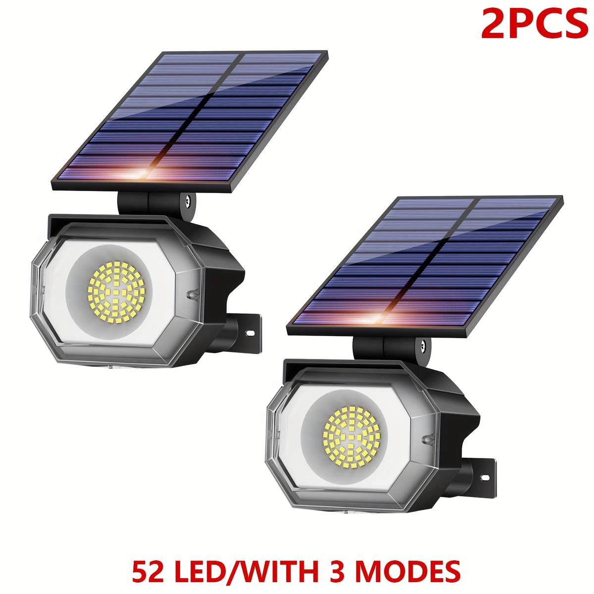 Solar Emergency Lights Color Cold White Quantity2Pcs