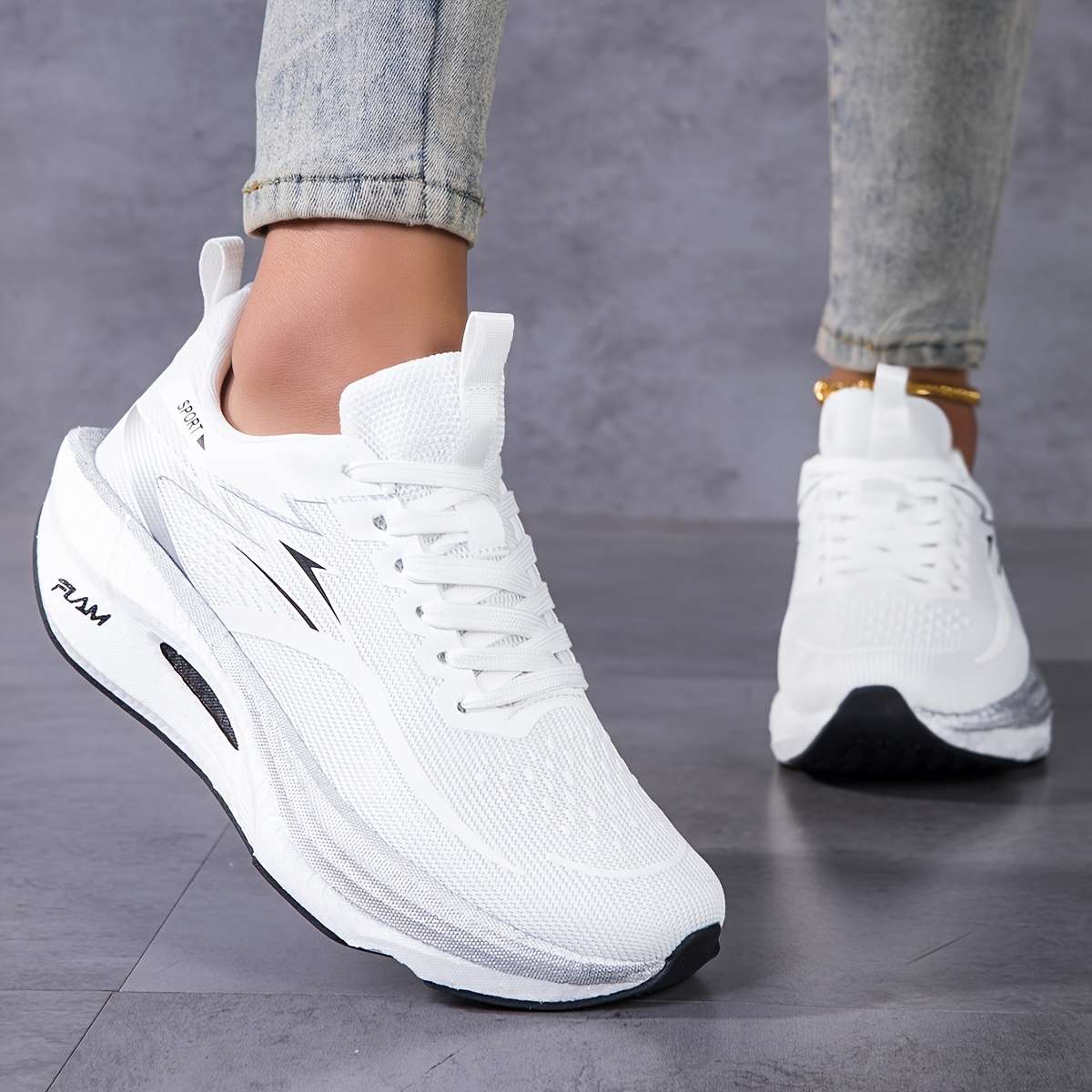 Sneakers Color White Sizeuk 3.5