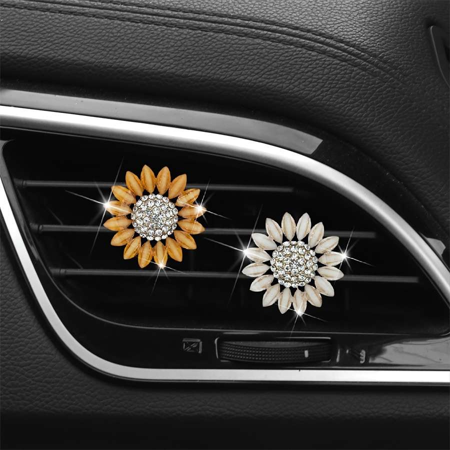 Car Interior Decor 2Pcscolor Pink