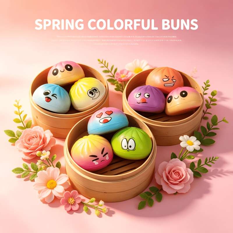 Squeezable Toys Style 4 Piece Set 3 Happy Planets 1 Steamer