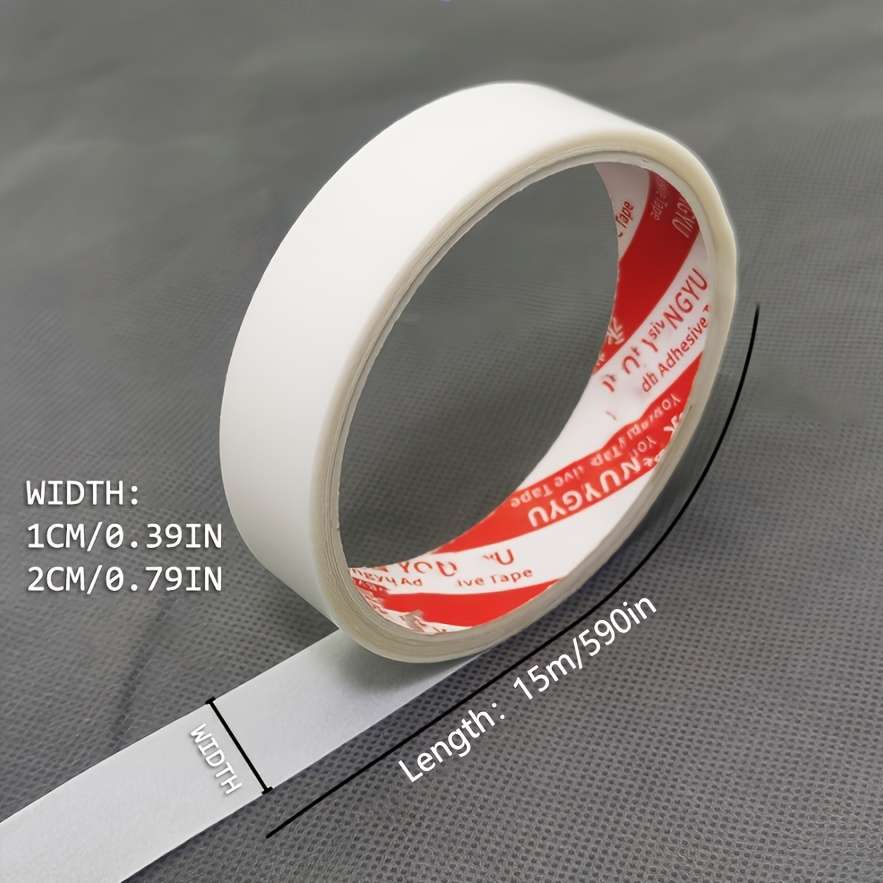 High Performance Crystal Clear 1 Roll Doublesided Hot For Diy Crafting