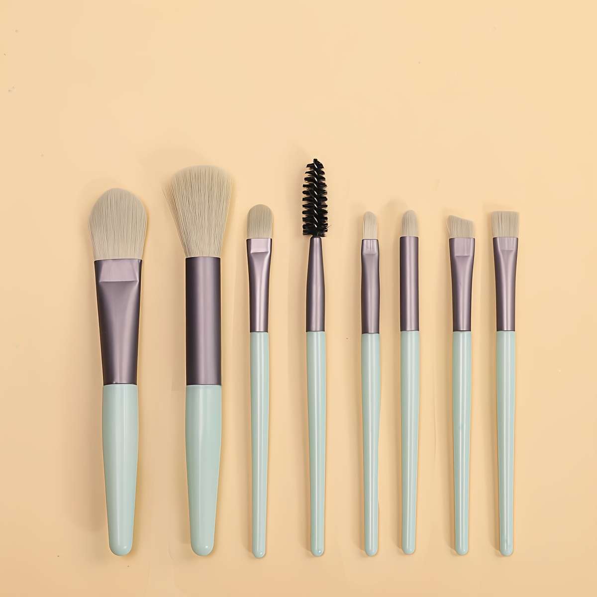 Makeup Brush Set Color 1 Green Thickened Version