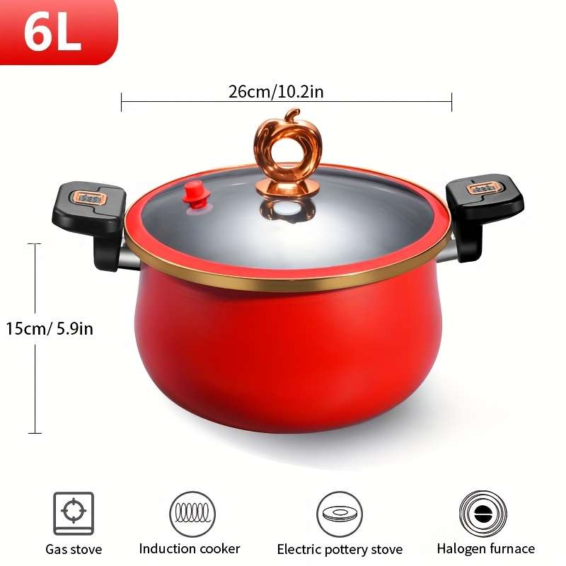 Industrial Versatile Quick Cooking Pot With Liter Daily Use