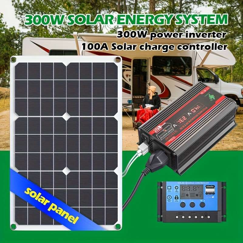 Solar Panel Model 300W Power Generation System