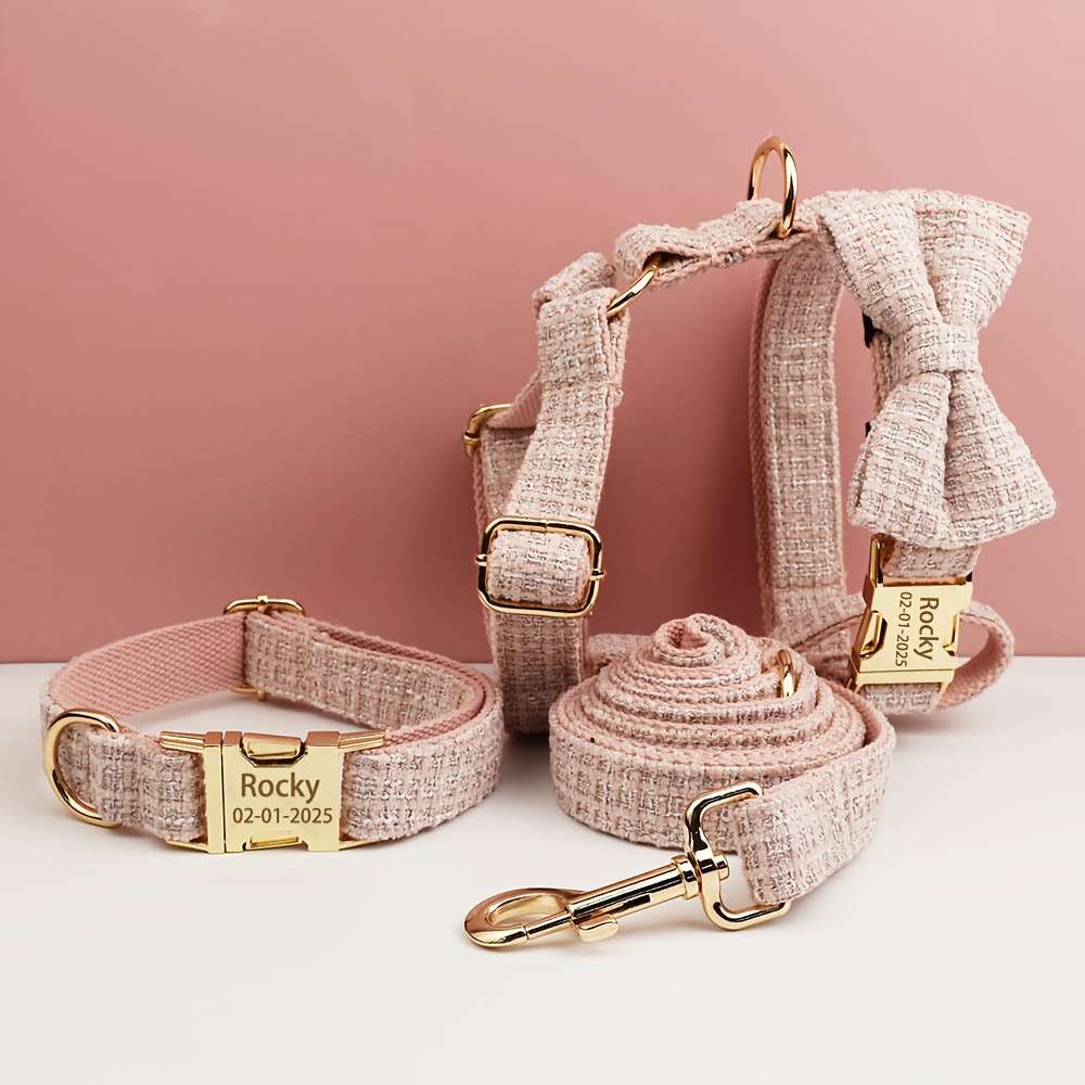 Dog Leash Color White 2Pcs Size M
