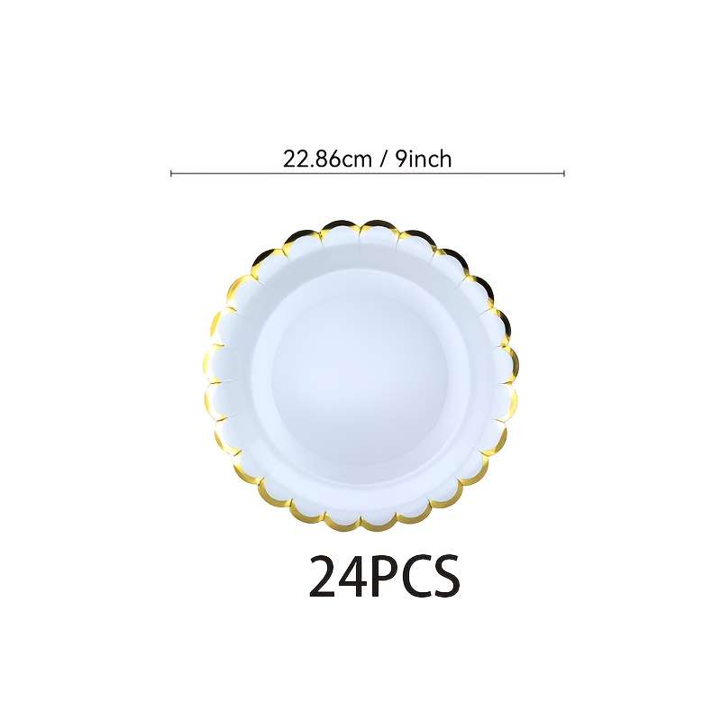 Wedding Supplies Size 7 Inches 18Cm Quantity 8Pcs