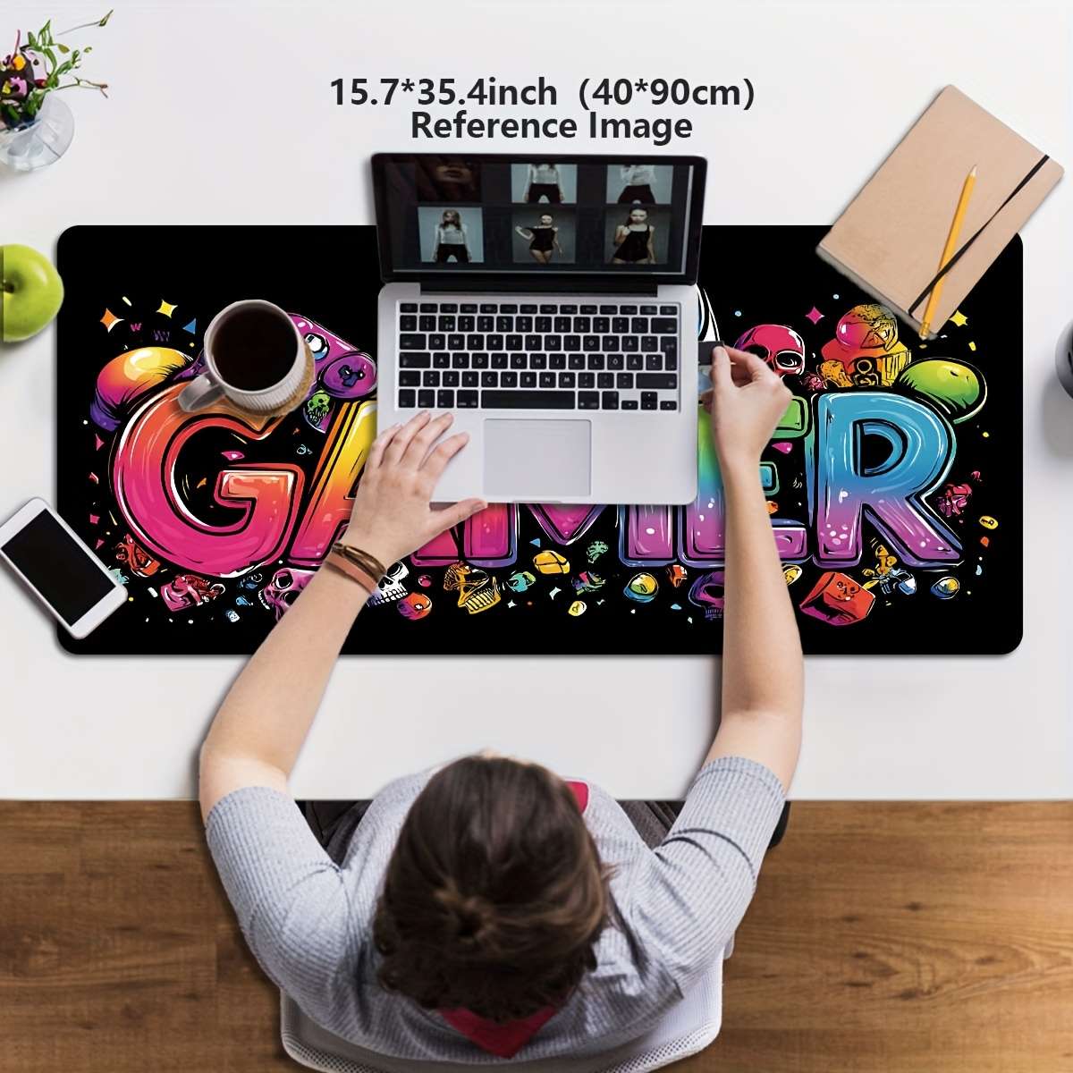 Mouse Pad Color A Size40*90Cm 15.7*35.4 Inches