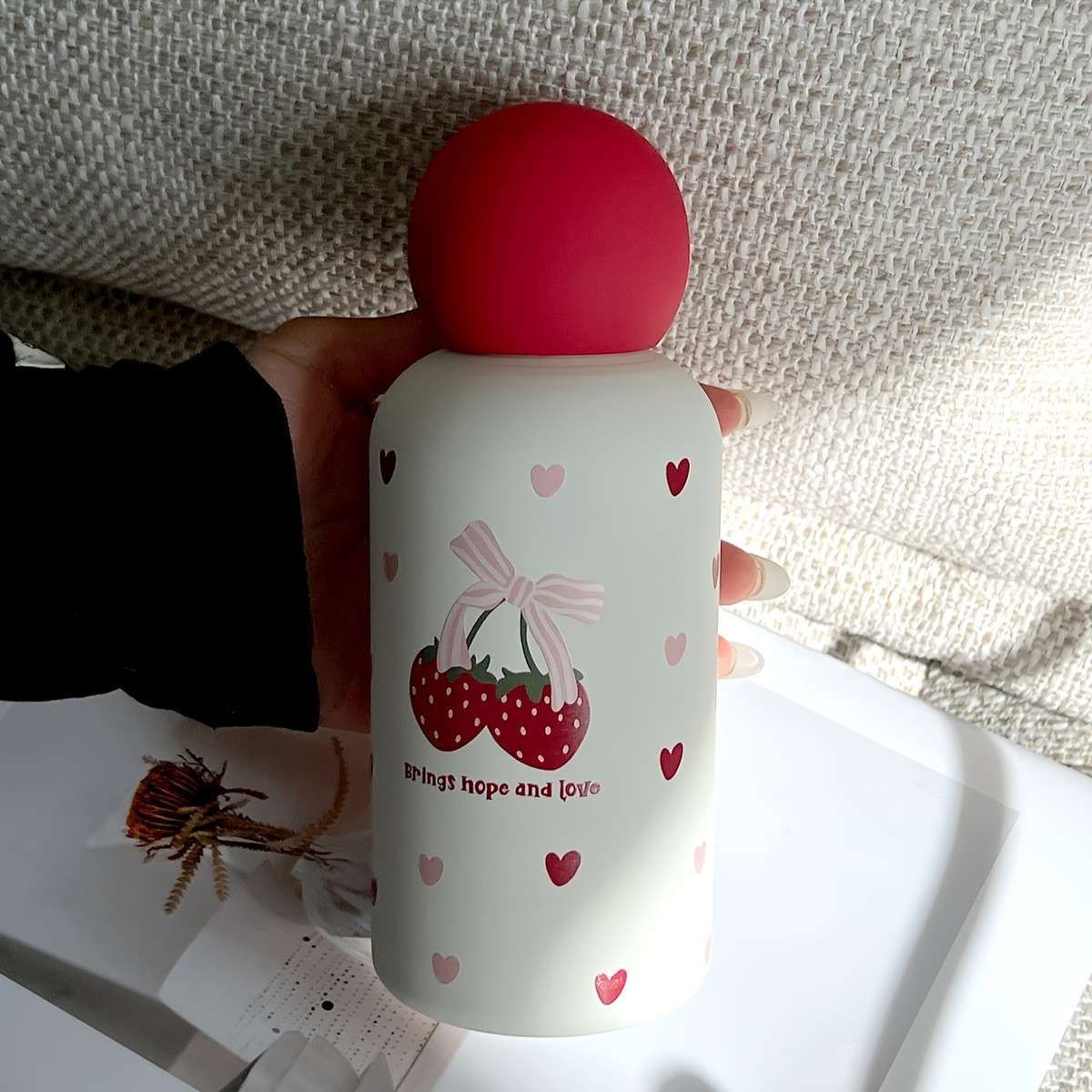 Water Cup Color Red