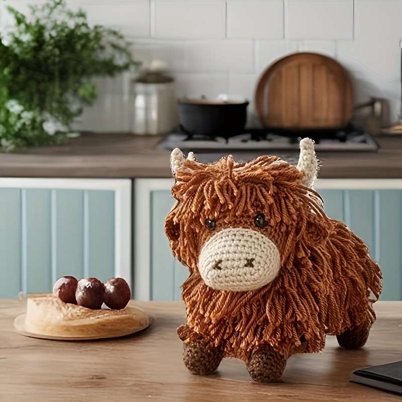 Plush Toyss Style Highland Cattle
