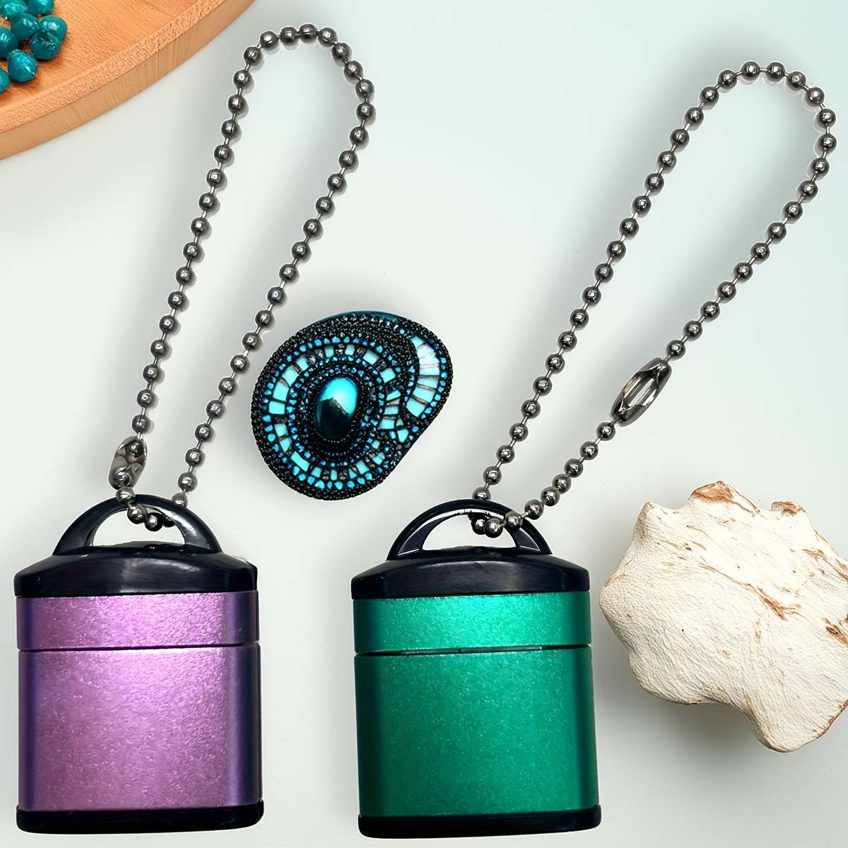 2Pcs Minimalist Elegant Refined Eco-Friendly Chic Colormatching Mini Usb Card