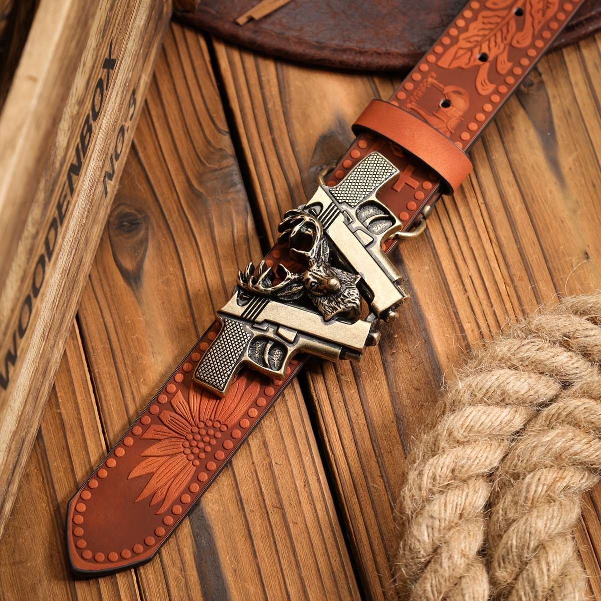Belt Color Camel Size 120Cm 47.2Inch