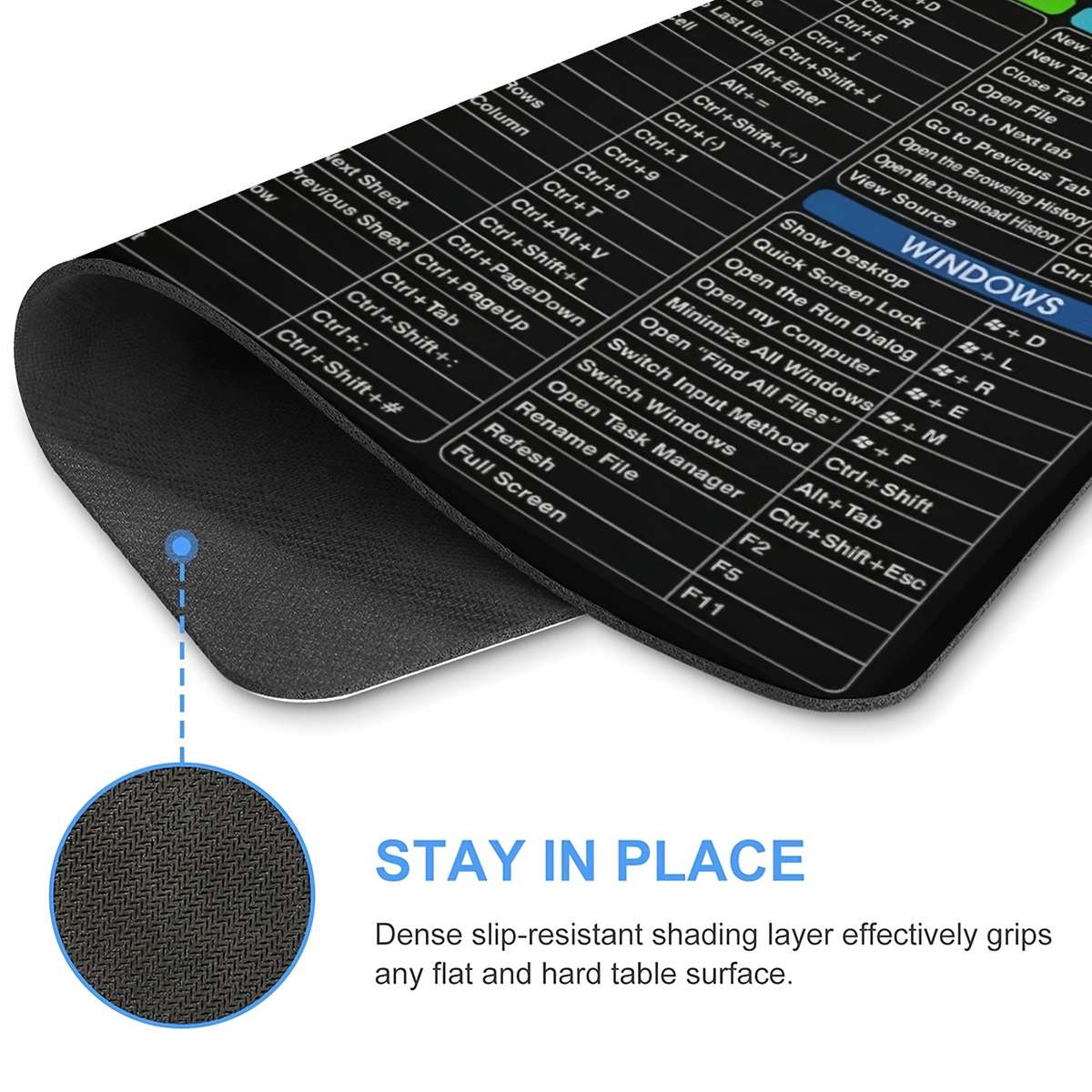 Mouse Pad Size 9.5*7.9*0.12*0.12Inch