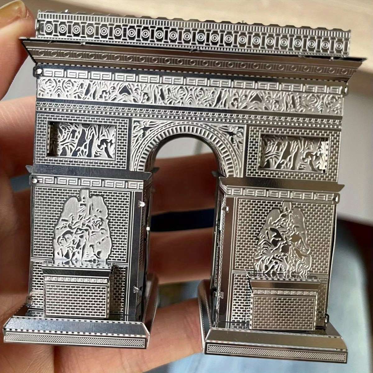 3D Building Model Puzzle Set Items Arc De Triomphe