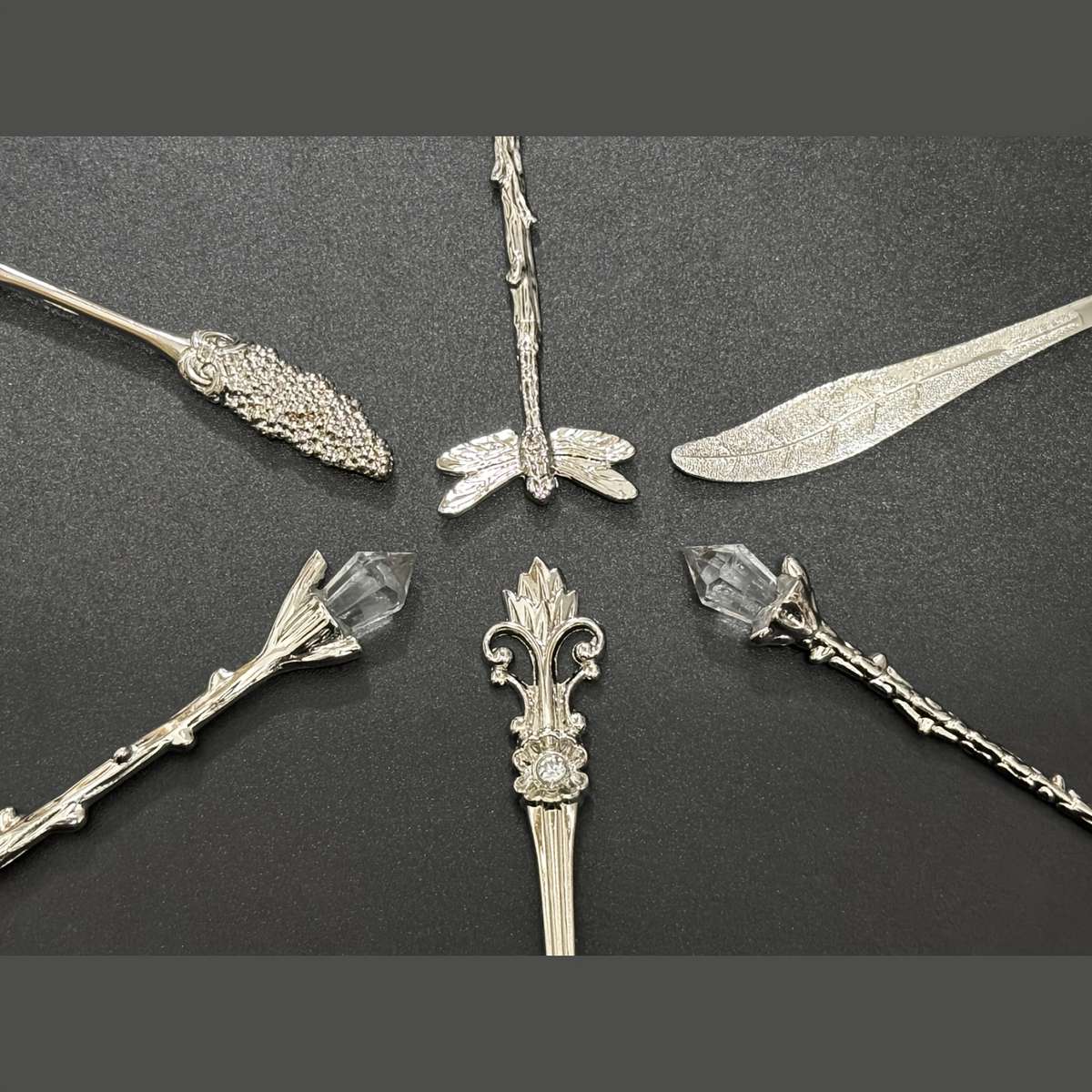 6pcs Small Spoon Fork Set Vintage Golden Teaspoon Fruit Fork Cup Stirring Coffee Spoon