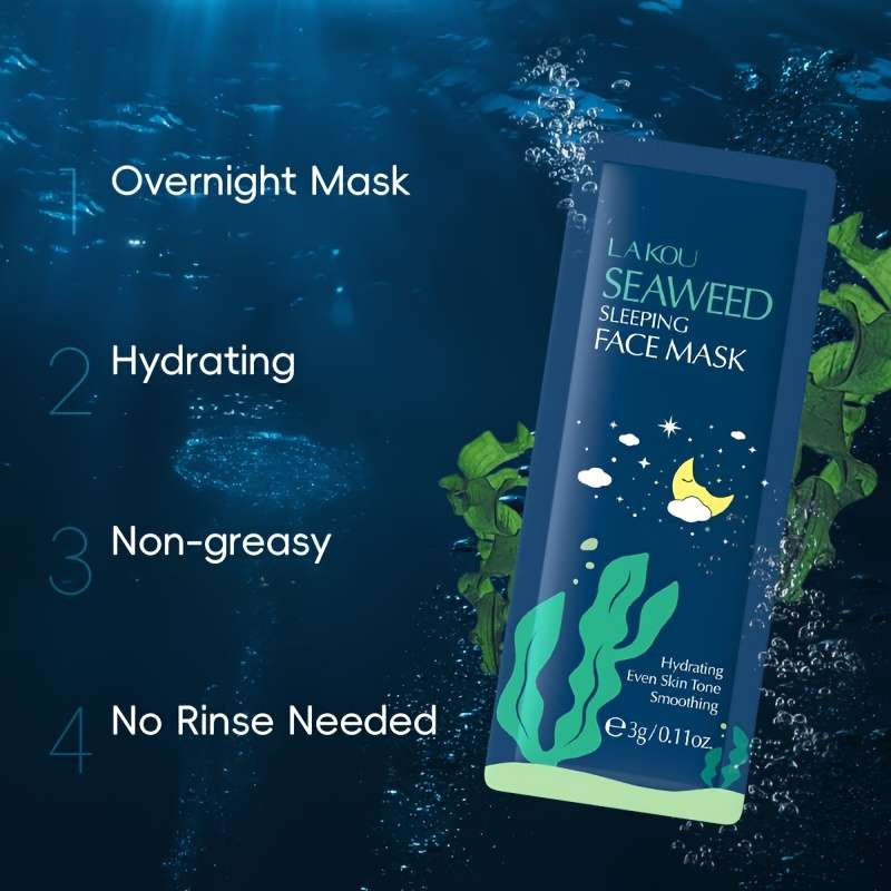 Facial Mask Color Sleeping Mask  Random 1 Piece Pack