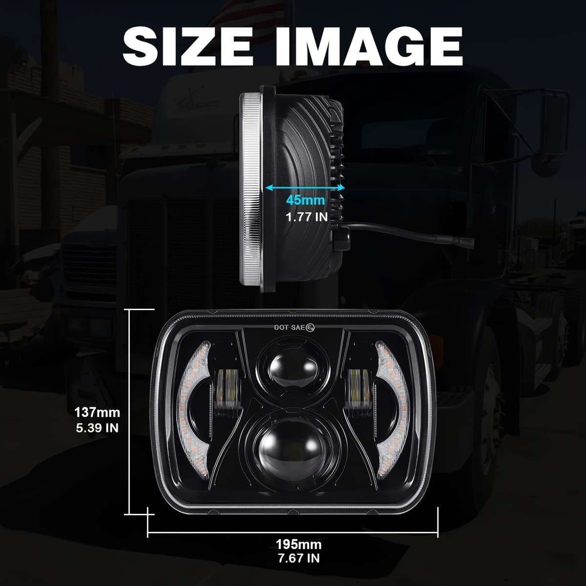 Car Lights Quantity 2Pcs