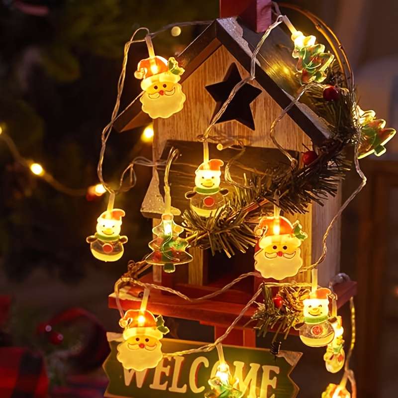 Christmas Lights Santa Claus 1.5M 10Led