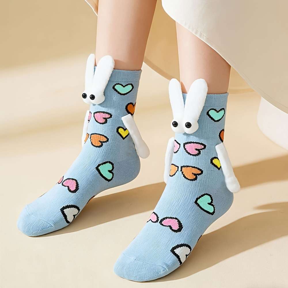 Women S Socks Color 1 Pair Of Powder