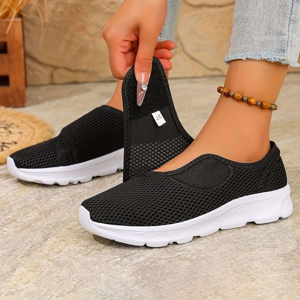 Sneakers Color Black Sizeuk 7.5