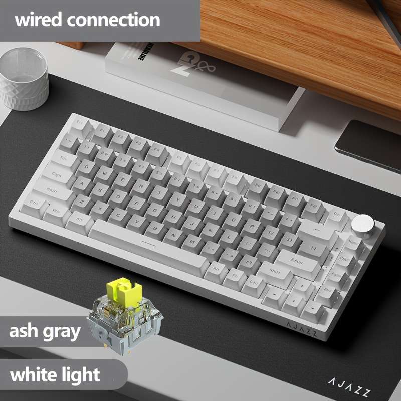 AJAZZ Wired Full-Key Hot-Swappable Keyboard
