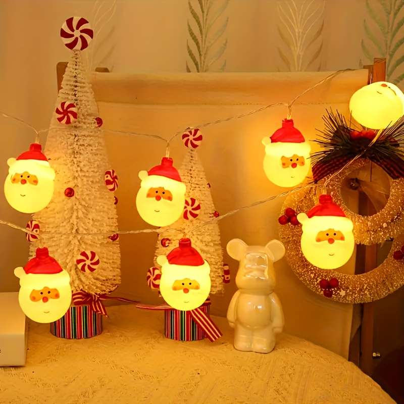 Christmas Lights Warm White Model 2 Meters 20 Lights