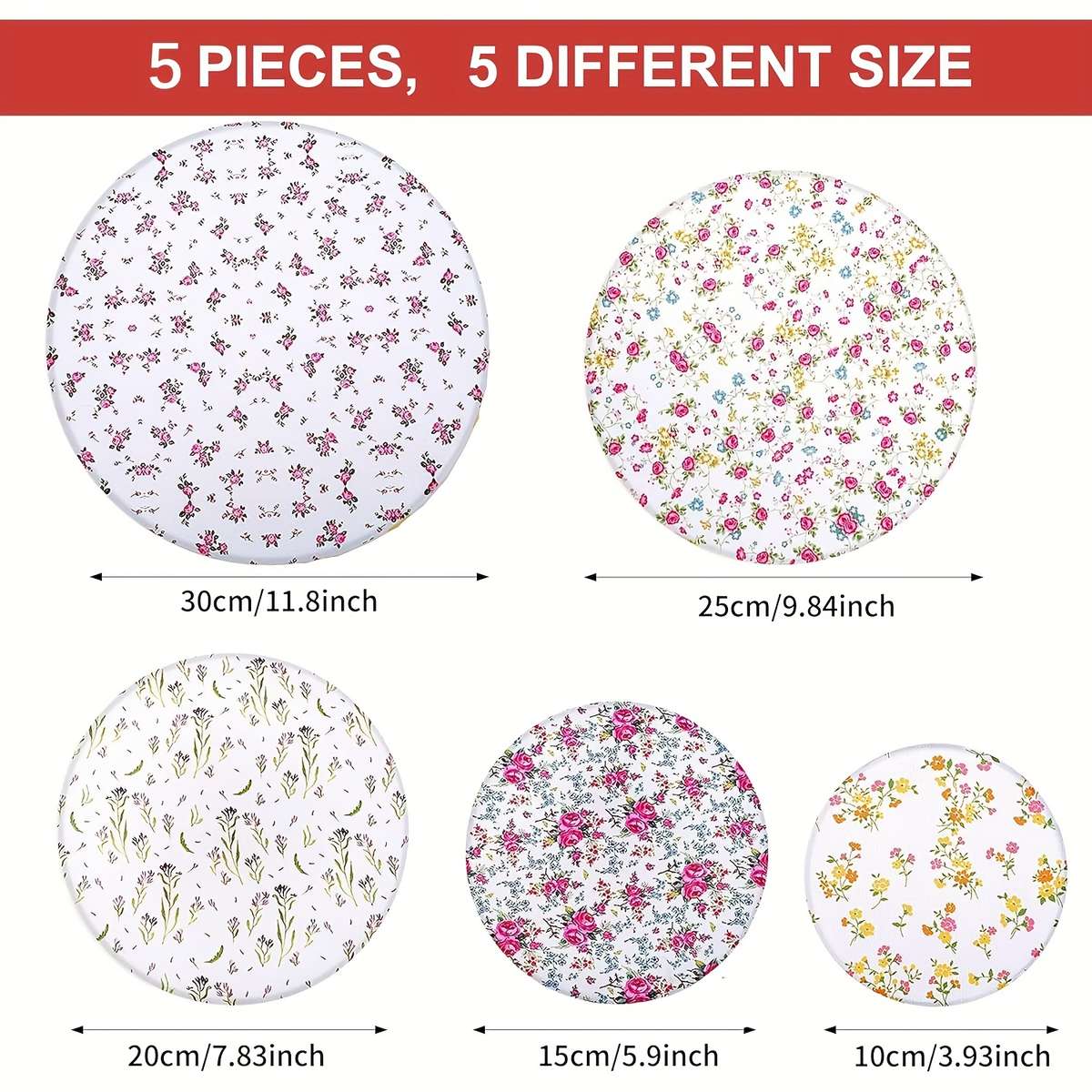Food Cover Color 01 Quantity 5 Pieces 5 Size