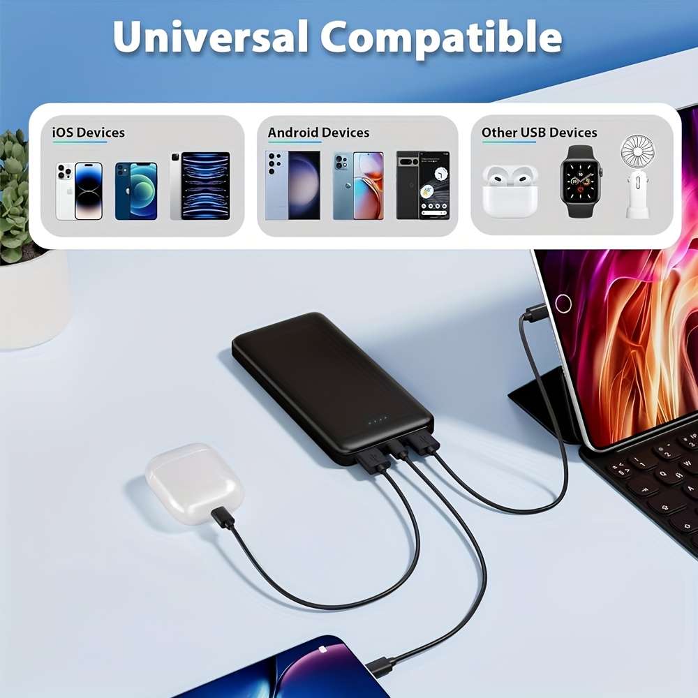Power Bank Color 2Pcs  Pack