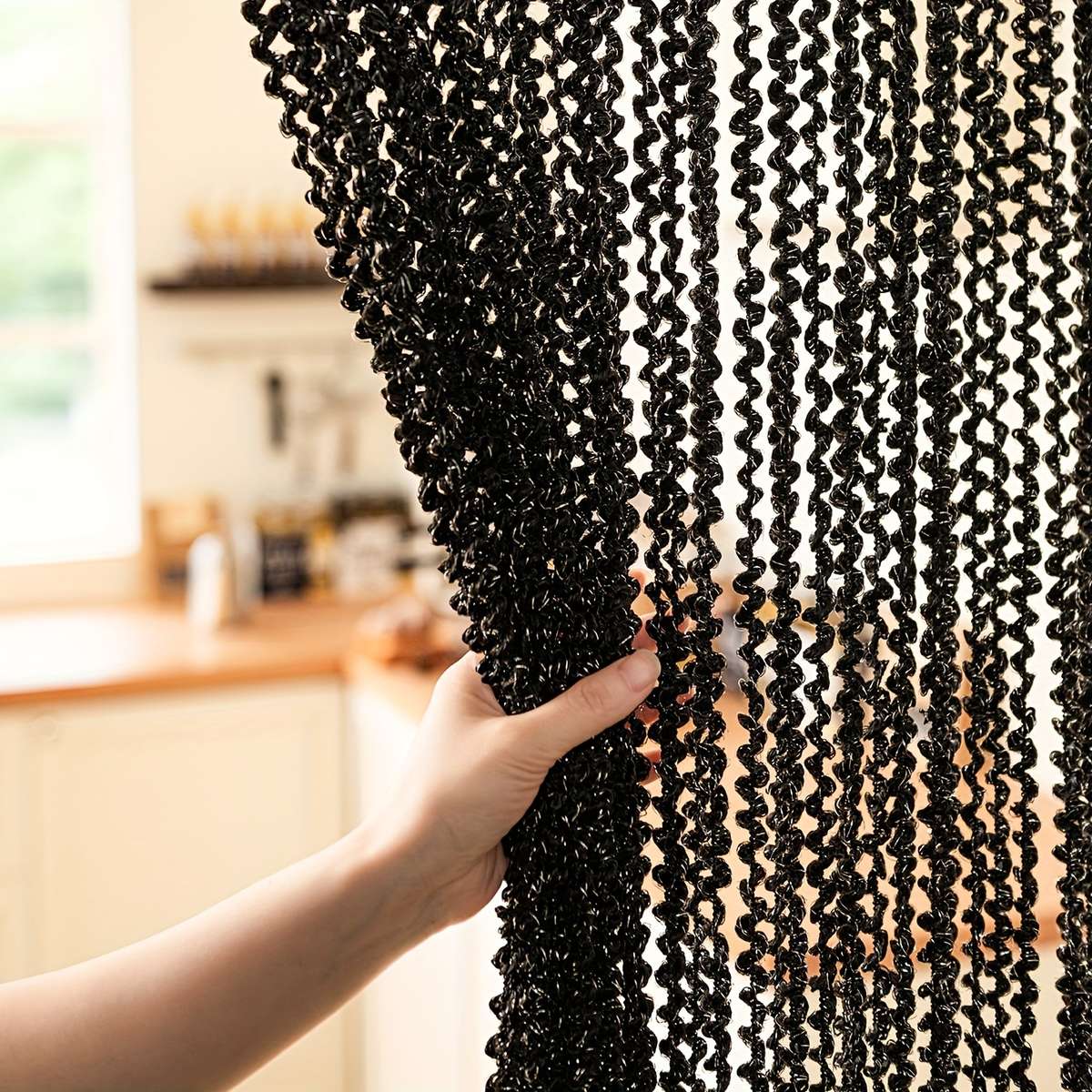 Door Curtain Color Golden Size39W*79L100*200Cm