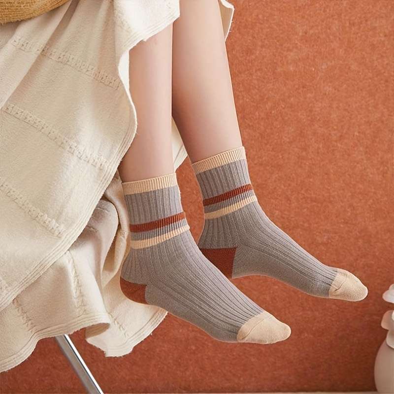 Women S Socks Color Mixed Color5 Pairs Size Onesize