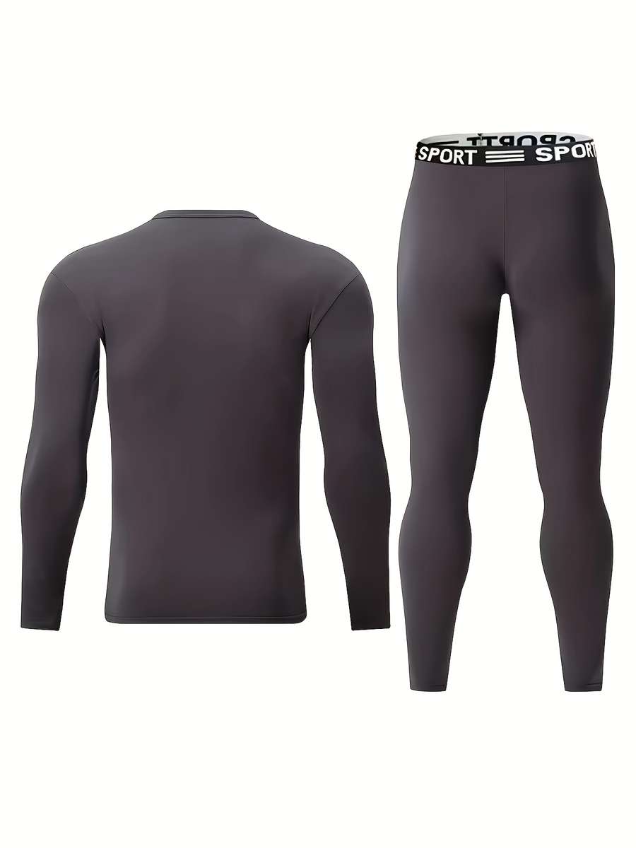 Thermal Underwear Color Blue Sizes