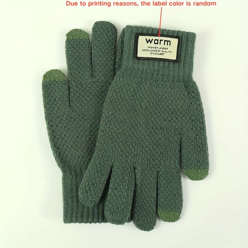 Gloves Color Green