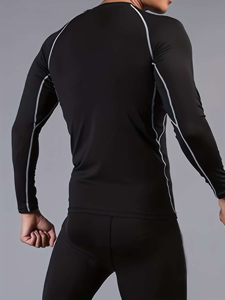 Thermal Underwear Color Black Black Line Sizexl