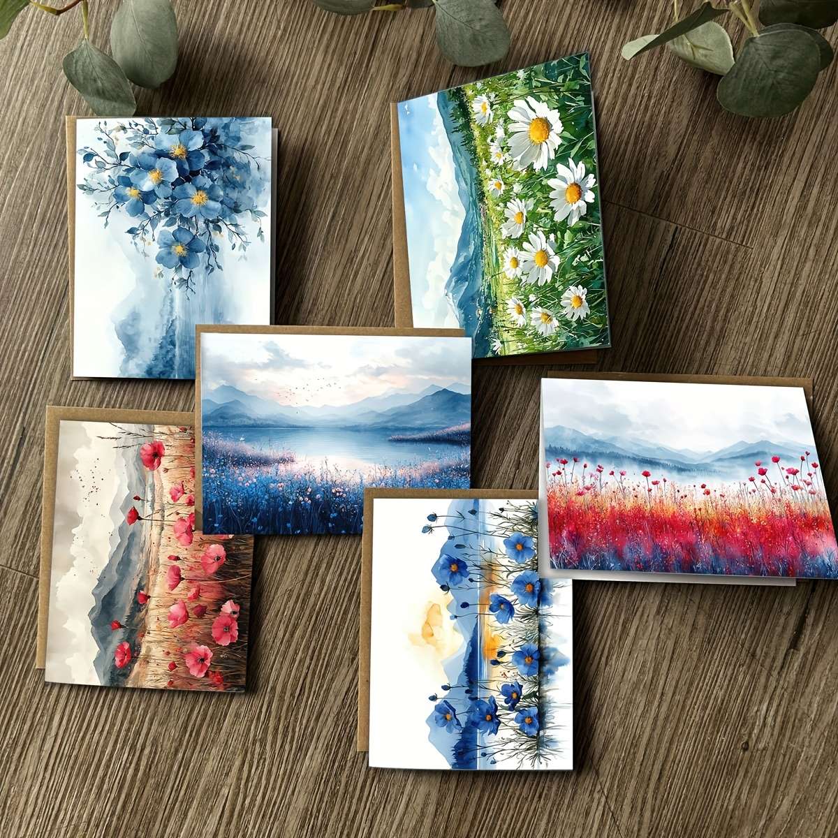 Greeting Cards Quantity 6Pcs