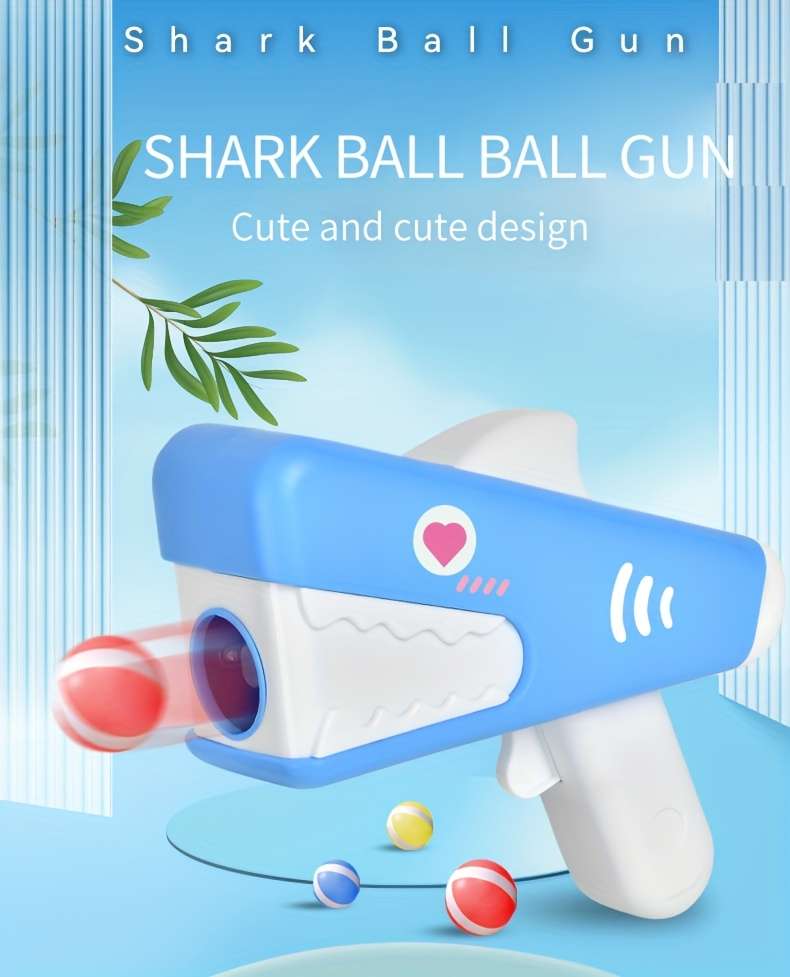 Toy Weapons Color Blue  1 Target  Add  6 Balls