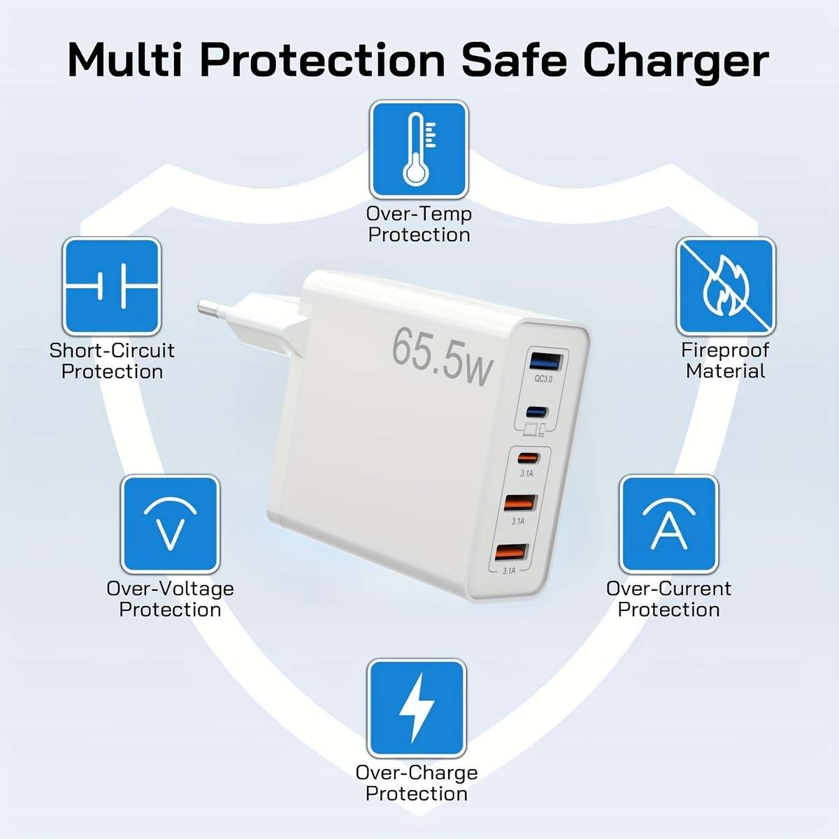 Charger Items 65.5W White