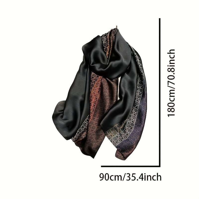 Scarf Color Black