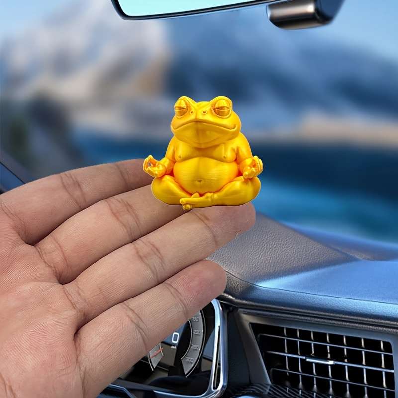 Car Interior Decor 2Pcscolor Golden Yellow
