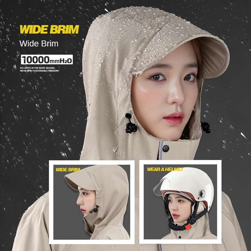Raincoat Khaki Size Lheight 160170Cm