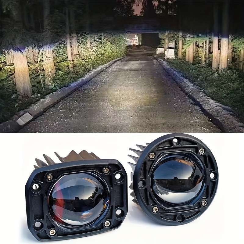 Car Lights Color White Light Quantity Square*2