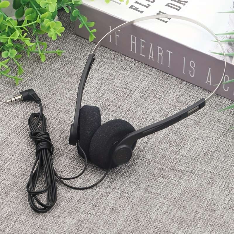 Wired Headphones Orange Model F003