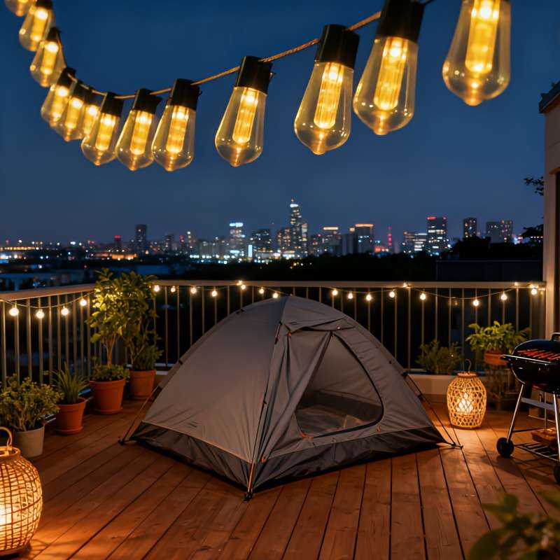 String Lights Color Warm Color Size7.7 Meter   20 Bulbs