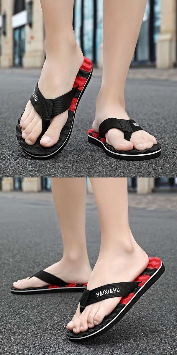 Sandals Color Black&Red Size Uk 10