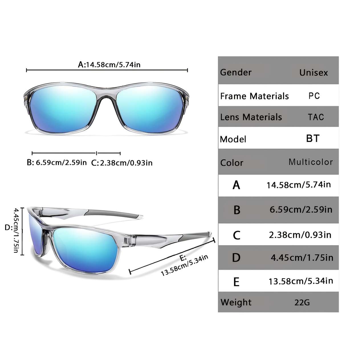 Cycling Glasses Color Bt5