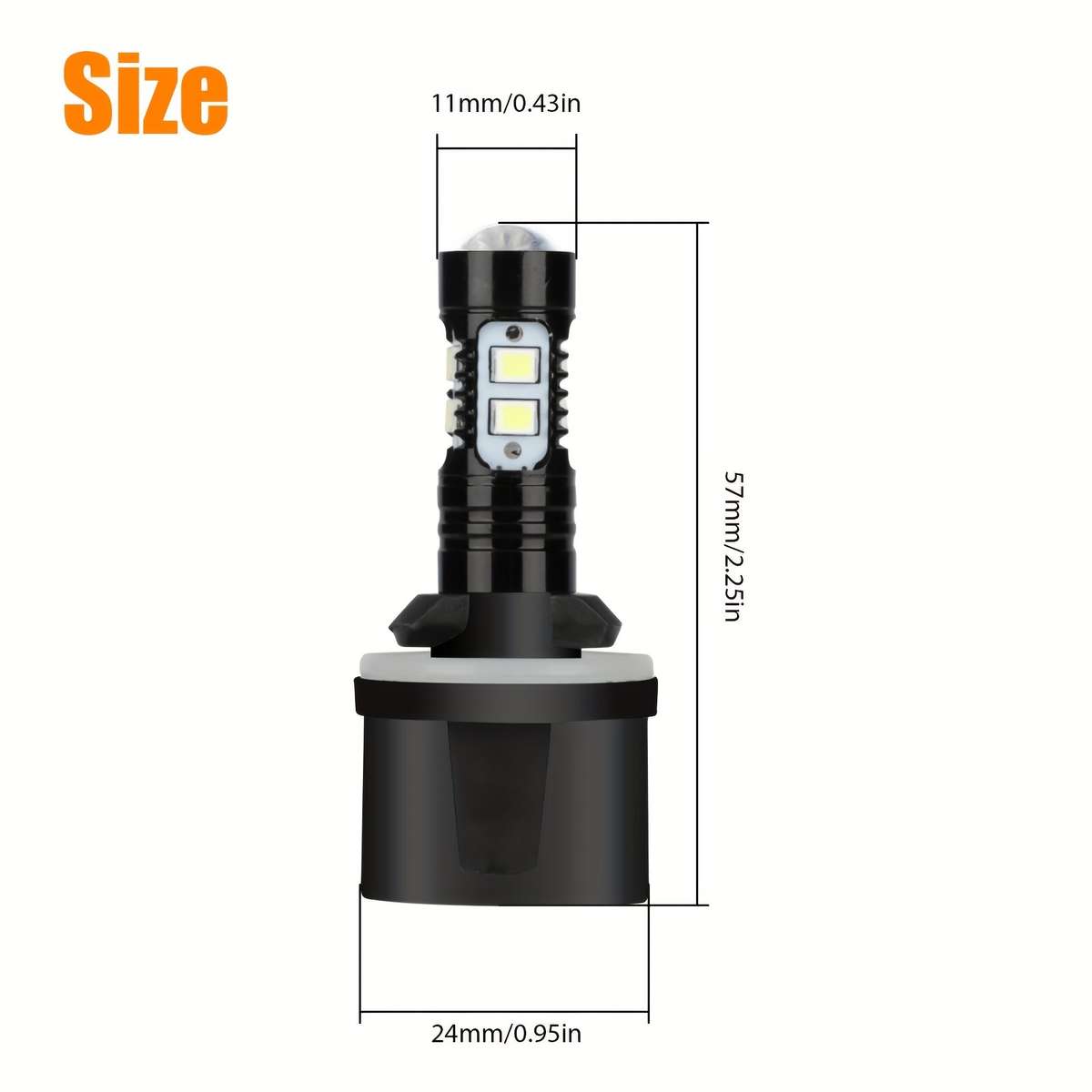 Car Lights Quantity 2Pcs