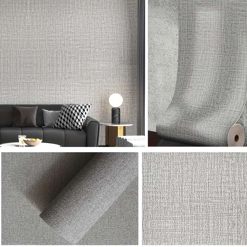 20PCS Vintage Removable Wood Grain Wallpaper Self Adhesive Vinyl Panels Home