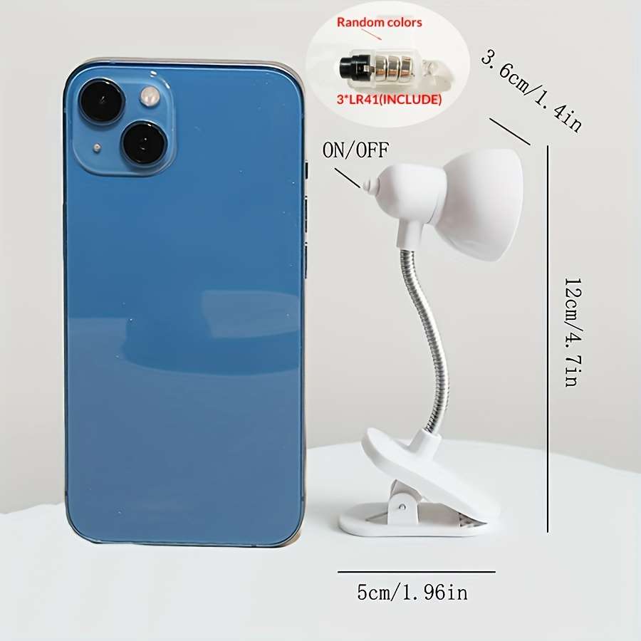 Portable Lamp Color 4Pcs  2 White  Add  2 Pink