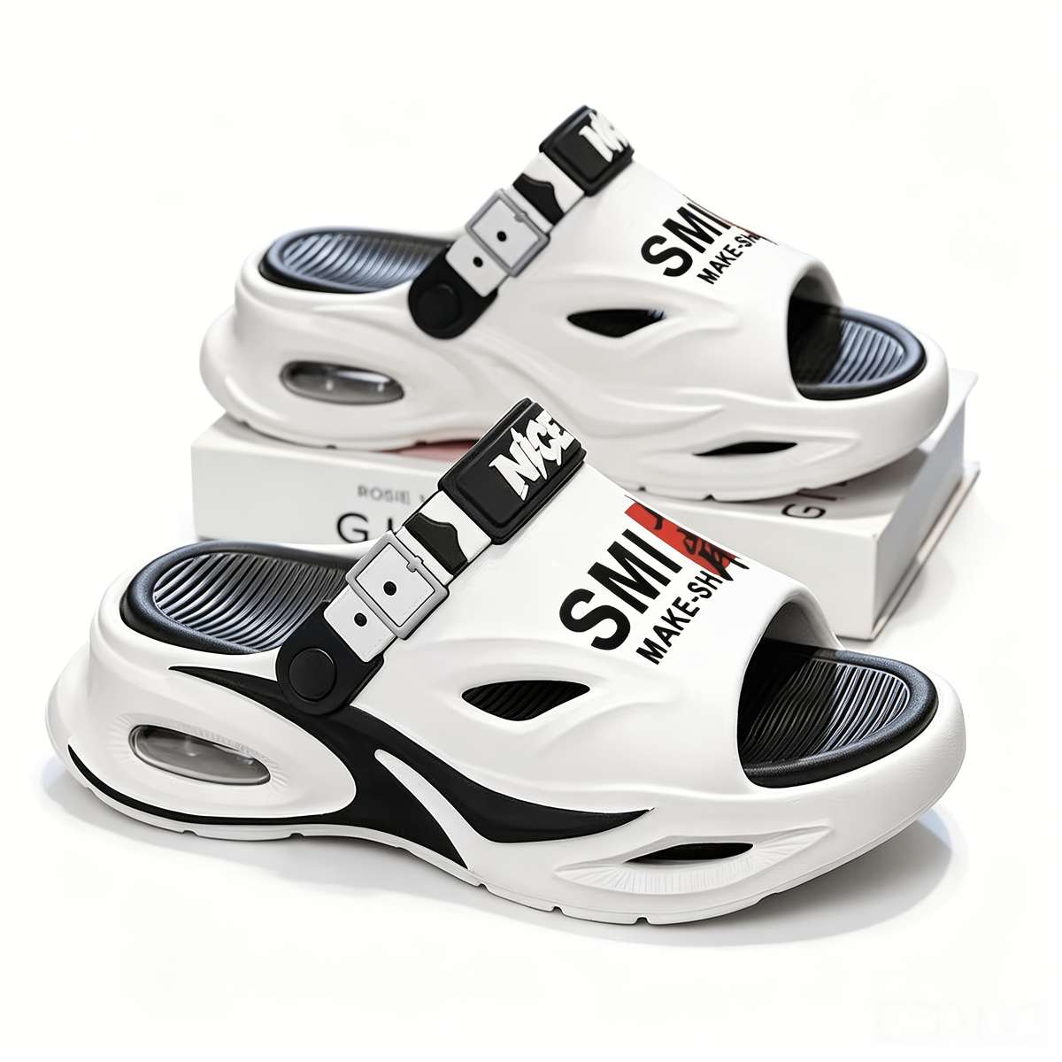 Sandals Color Black Gray Size Uk 4.5 5 Wide