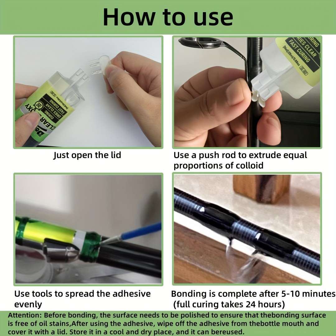 HeavyDuty Reliable Premium Adhesive Blend Long Lasting Doeyvose Clear Epoxy For